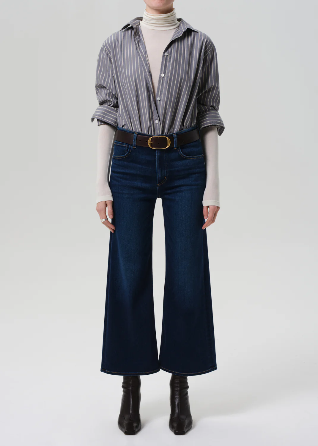 Petite Lyra Wide Leg Crop in Dakota