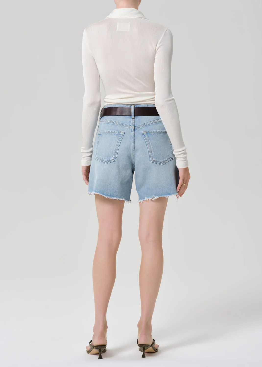 Marlow Long Vintage Short in Theatre - Image 2