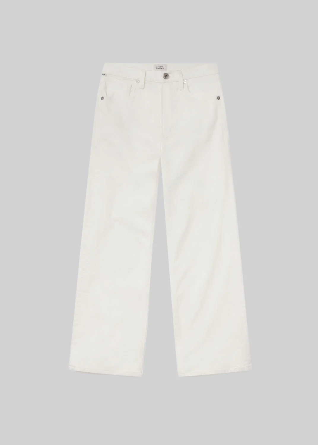 Palma Straight Clean Hem in Soft White - Image 6
