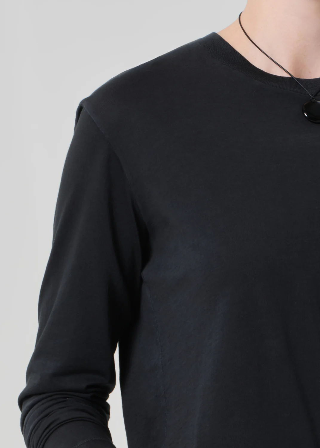 Sabine Long Sleeve in Washed Black - Image 4