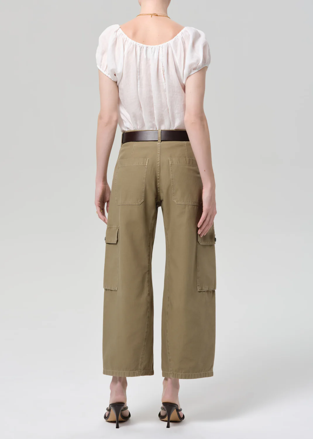Thassos Twisted Seam Utility Pant in Bezal - Image 2