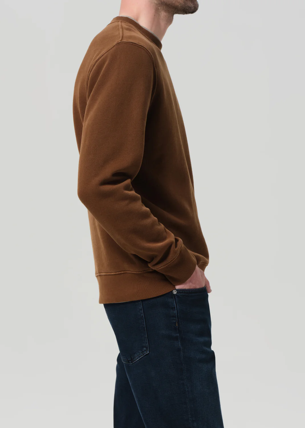 Vintage Crewneck Sweatshirt in Copper - Image 4